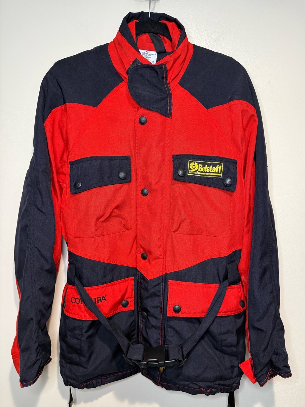 Vintage Belstaff Cordura Motorcycle Jacket - Size small